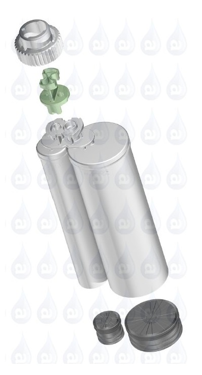112402 200ml 10:1 Dual Cartridge Sulzer Mixpac