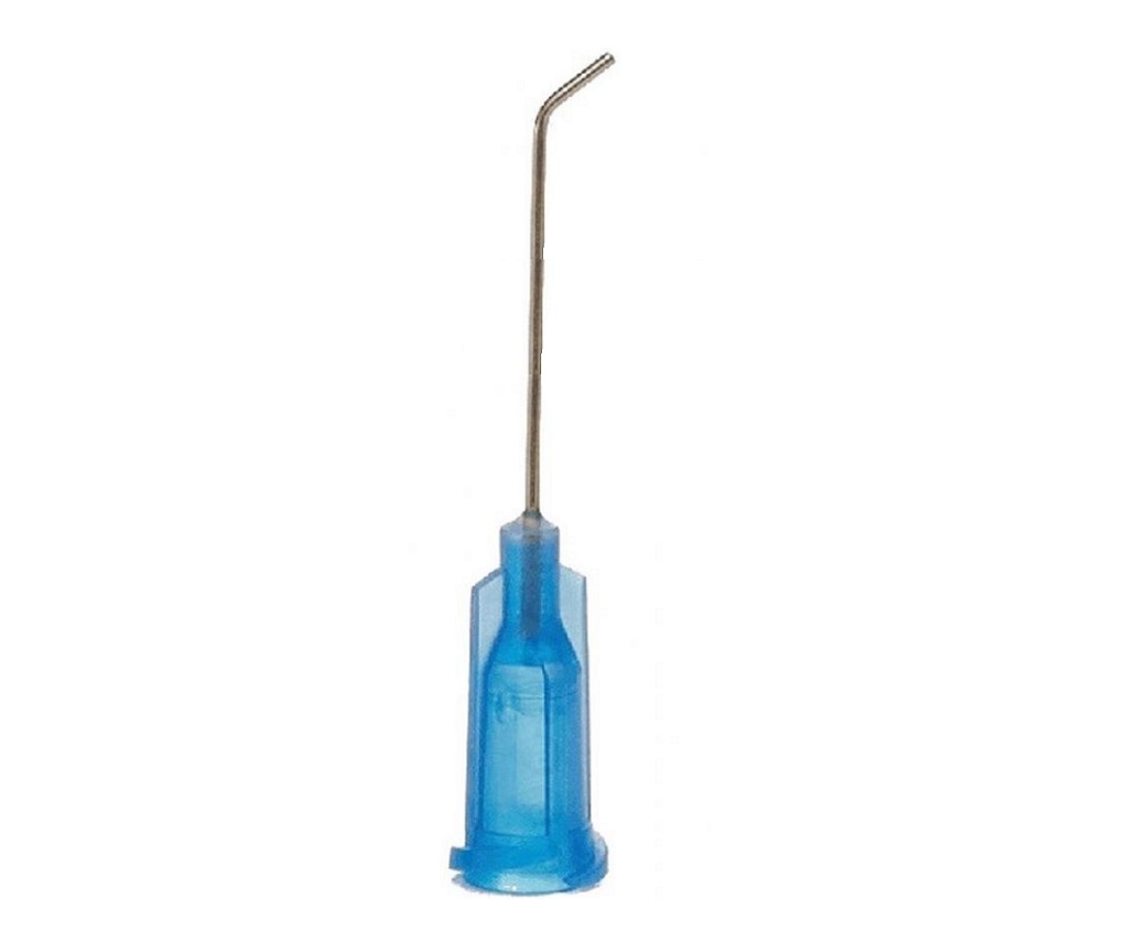 AD72215045 Angled Bent Tip 1.5" 22G Adhesive Dispensing