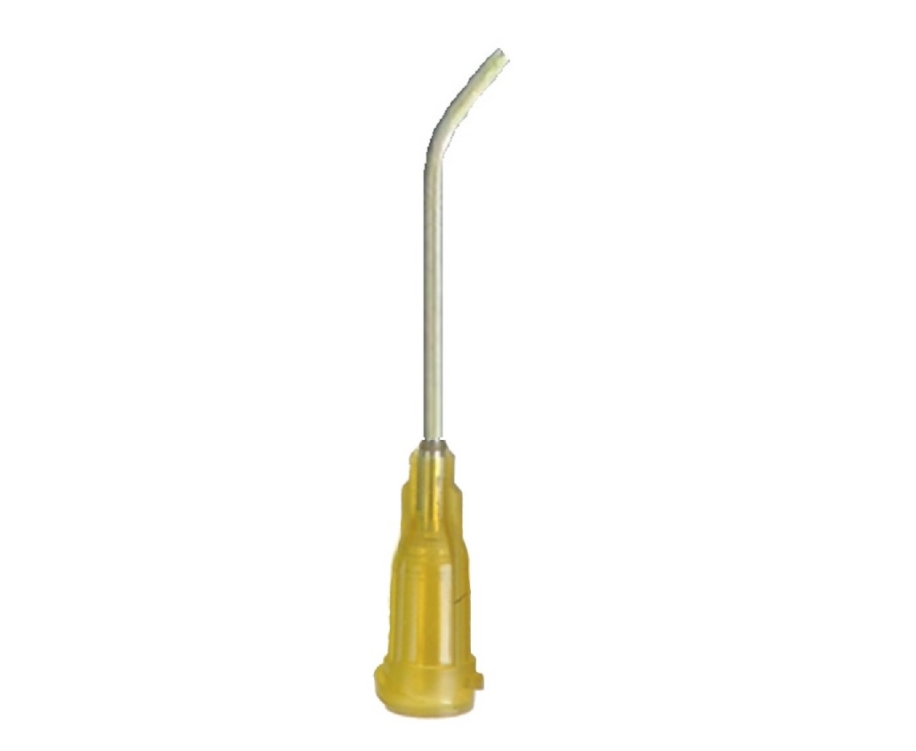 AD71715045 Angled Bent Tip 1.5" 17G Adhesive Dispensing