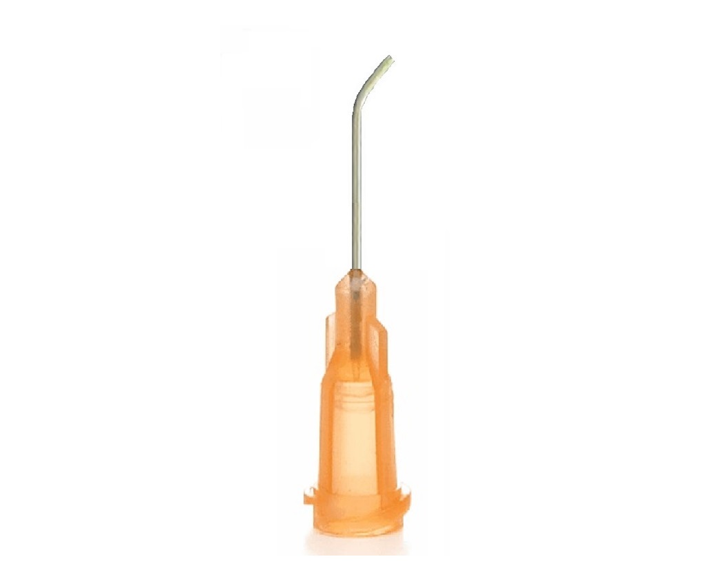 30 Degree Bend Tip 1" Long Adhesive Dispensing