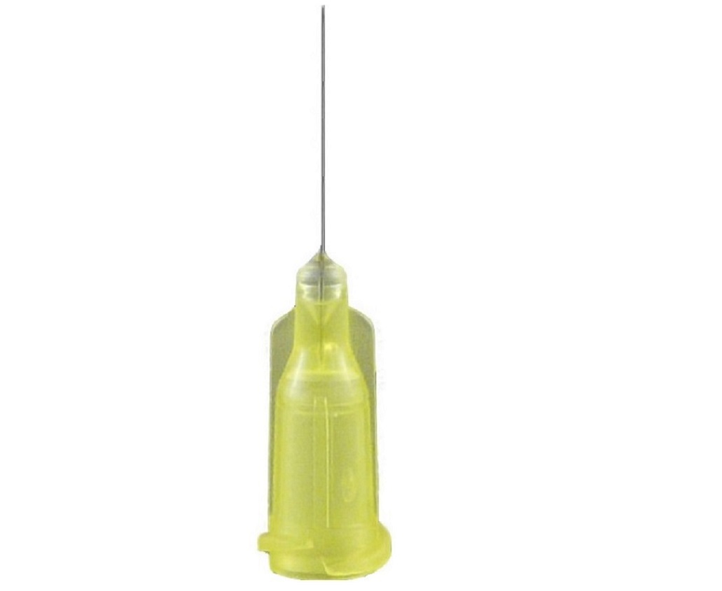 AD732100 Tip 32 Gauge Yellow 1" adhesive dispensing Techcon