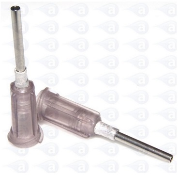 15 gauge aluminium crimped dispensing tip TES15